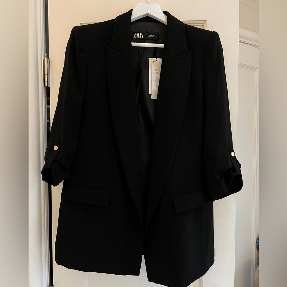Zara black blazer Medium